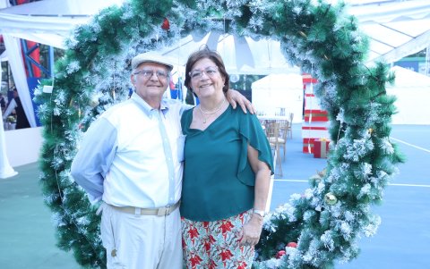 Antonio Sotomayor y Sandra de Sotomayor.