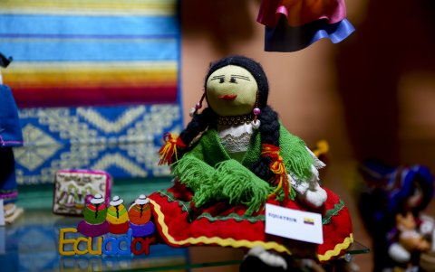 Una de las muñecas reunidas por el matrimonia Haffar a lo largo de cincuenta años.