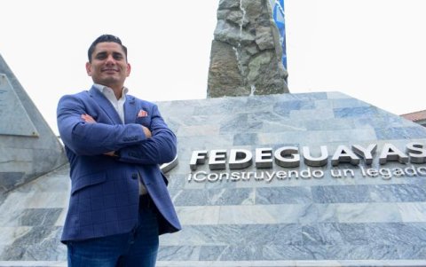 El presidente de Fedeguayas, Roberto Ibáñez, busca ser el líder del COE.