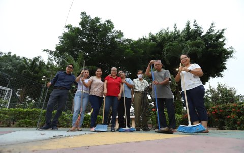 Moradores de Samanes 4, en el norte.