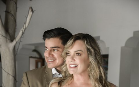 Úrsula Strenge e Isaac Delgado.