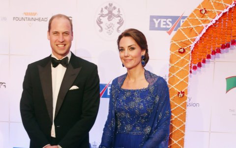 Guillermo y Kate Middleton.