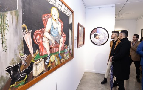 El público demostró su interés por las propuestas artísticas.