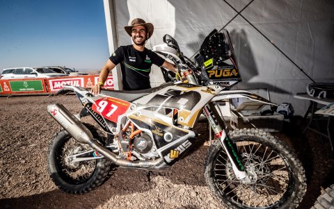 Juan José Puga competirá en la categoría motos