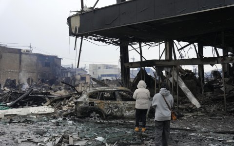 Este seísmo, el más devastador en Japón desde el de 2016 en la prefectura de Kumamoto (que dejó más de 200 muertos),
