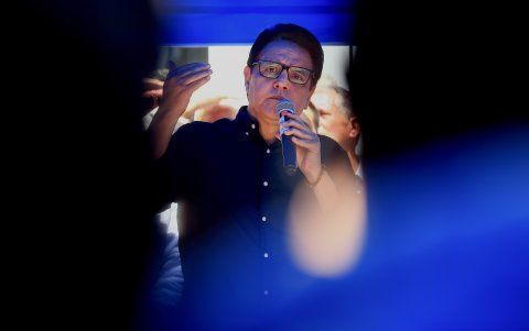 El candidato para la presidencia de Ecuador, asesinado en 2023, Fernando Villavicencio, en una fotografía de archivo