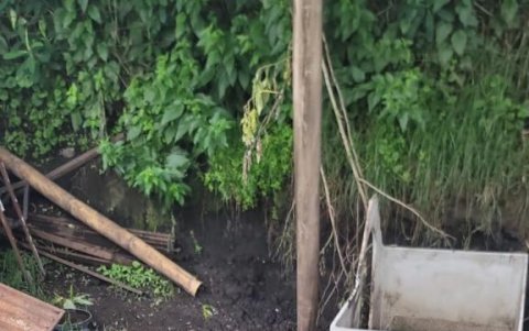 Las casas resultaron dañadas