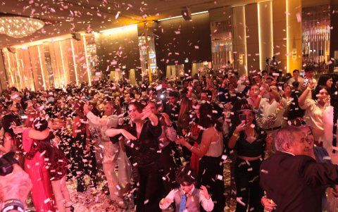 El domingo 31 de diciembre fue despedido con algarabía.