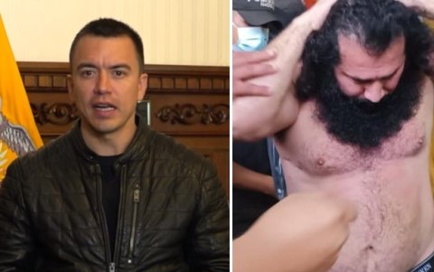 Daniel Noboa dio instrucciones para retomar el control de las cárceles del país.