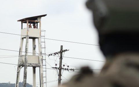 Vista de la cárcel donde se encontraba recluido Aldolfo Macías 