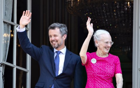 Con su madre,  Margarita..