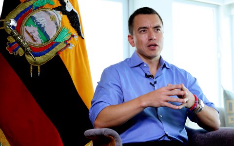 La última ley económica urgente del presidente Noboa es sobre la recuperación de recursos.