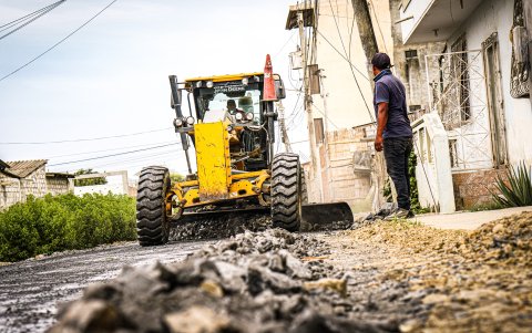 El Municipio dice que las obras que ahora está haciendo son con recursos propios y no con créditos.