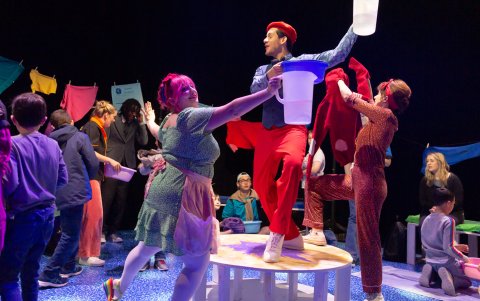 Fernando Moya en una presentación en el Lincoln Center.