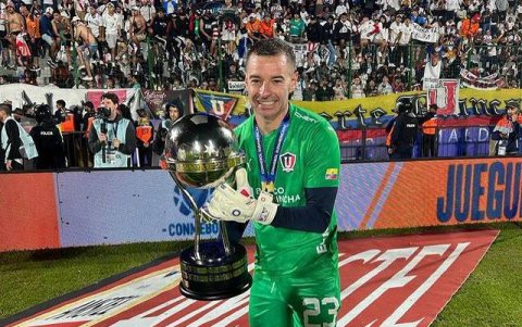 Gabba se retiró de las canchas ganando la LigaPro y la Copa Sudamericana.