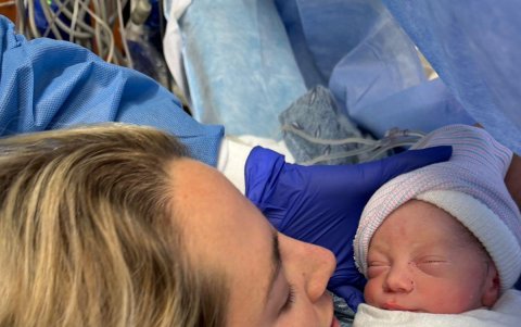 El pequeño nació en Estados Unidos.