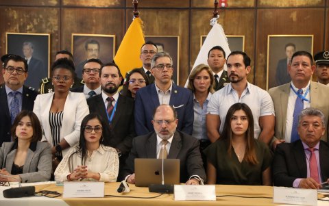 El 9 de enero de 2024, la Asamblea resolvió apoyar las decisiones del Gobierno de Daniel Noboa.