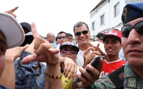 En 2009, el gobierno de Correa inició un proceso de pacificación con las pandillas urbanas.
