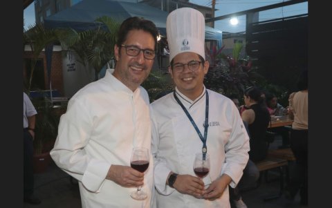 Santigo Granda y Mario Macías.