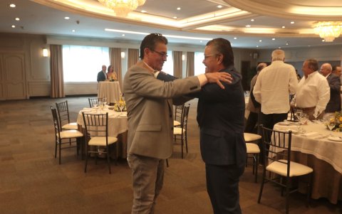 Raúl San Andrés y Mauricio Montalván.