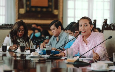 Nelly Pullas, concejal de Guayaquil por el Partido Social Cristiano (PSC).