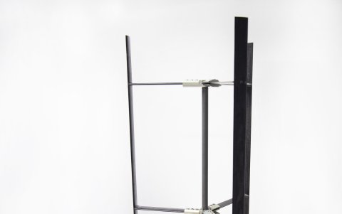 Un prototipo de turbina eólica, diseñado por el centro tecnológico vasco Tekniker para actuar en las difíciles condiciones ambientales.