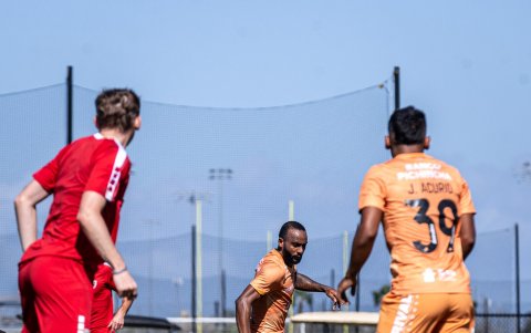 Barcelona hizo partidos amistoss en la pretemporada en Estados Unidos.