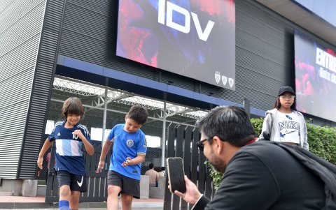 Munir Vásquez (i) y Galo Palacios (d) llegaron desde Manabí. Formaron una gran dupla.