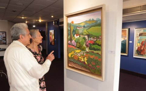 Emilio Landucci y Emperatriz Morillo.