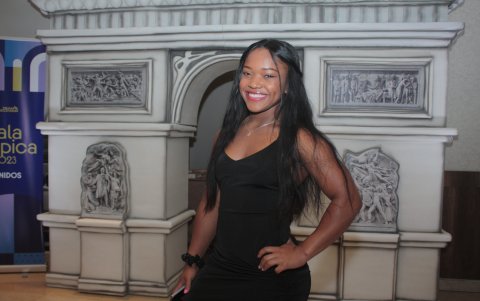 La pesista estuvo nominada a la mejor deportista femenina juvenil de 2023, en la Gala Olímpica, evento que organiza el COE y que premia a sus mejores talentos.