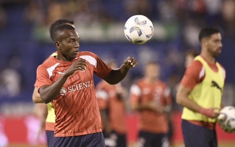 Jhonny Quiñonez, volante central de Independiente de Avellaneda.
