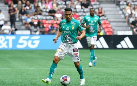 Ángel Mena es uno de los goleadores de León en lo que va el 2024