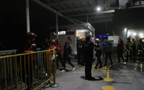 Los Bomberos informaron que todas las personas atrapadas en el Teleférico fueron rescatas