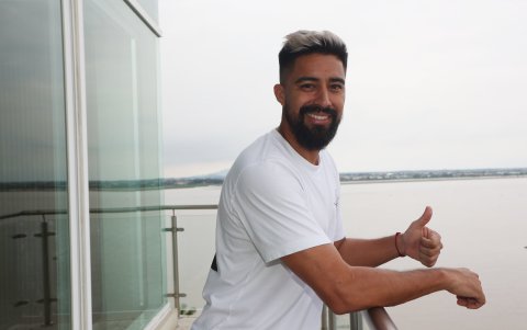 Cristhian Noboa de vuelta a su Guayaquil y habló en exclusiva con EXPRESO.