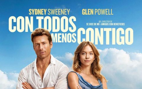 Póster de 'Con todos menos contigo'