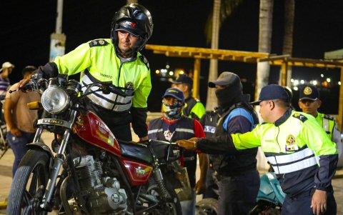 Control. El pasado 4 de febrero, 12 motos que no tenían la respectiva documentación fueron retenidas por agentes de tránsito.