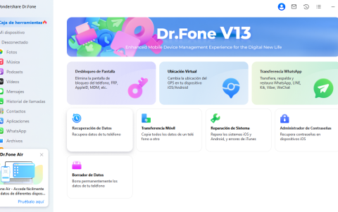 Recuperación de datos