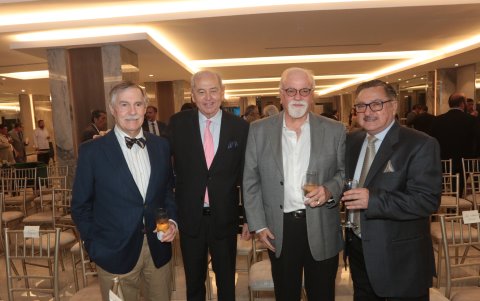 Jorge Reyes Tous, Luis Arcentales, Santiago Romero y Francisco Guzmán.