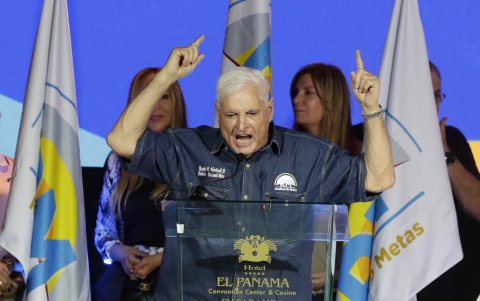 El expresidente de Panamá Ricardo Martinelli, en una imagen de archivo.