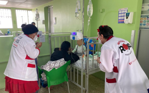 Más de 50 voluntarios forman parte de la Fundación Narices Rojas