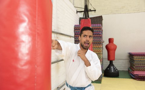 Acevedo, campeón panamericano, tiene en la mira sumar más puntos en las paradas de la Premier League.