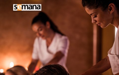 Masaje en parejas para San Valentín.