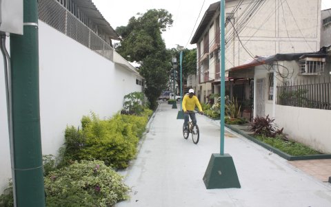 Área. Los diseños de varias peatonales no permiten el paso, por ejemplo, de personas con movilidad reducida.