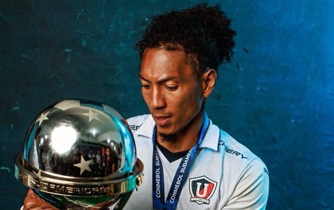 Choclo Quintero logró su sueño de ganar una corona internacional con los albos.