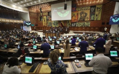 El Pleno de la Asamblea Nacional aprobó el proyecto de ley para recuperar activos ilícitos de Noboa.