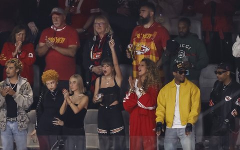 Blake Lively con Taylor.