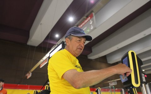 Las personas se han familiarizado con los distintos métodos de pago en el Metro. Más de 448.000 ciudadanos habilitaron una cuenta.