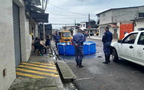 Piscinas. También hubo casos en los que el Municipio las desmontó.