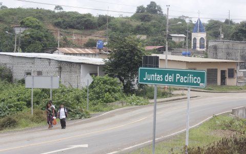 Poblado. En la comuna Juntas del Pacífico hay unos 2.200 habitantes. Cerca de ahí se levantará la prisión que ha prometido el presidente.