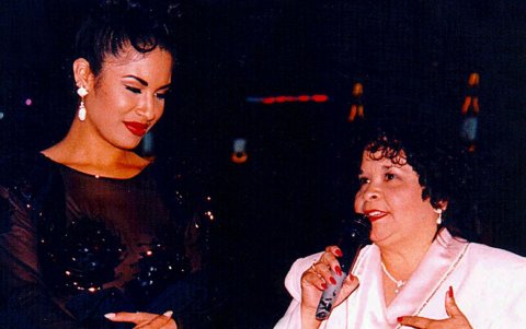 Yolanda y Selena en 1994.
